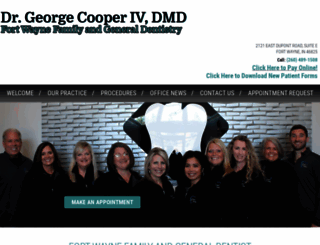 grcooperdds.com screenshot