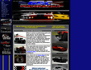 grcperformance.com screenshot