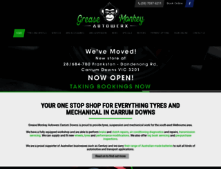 greasemonkeyautowerx.com.au screenshot