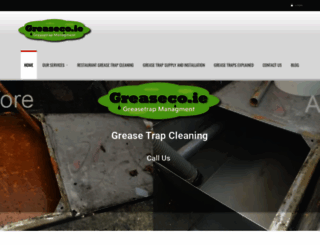 greasetrapcleaning.ie screenshot