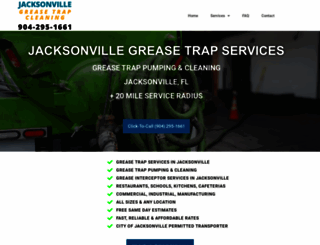 greasetrapjacksonville.com screenshot