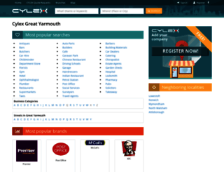 great-yarmouth.cylex-uk.co.uk screenshot