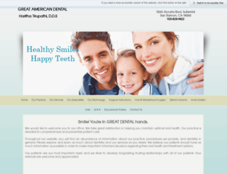 greatamericandental.com screenshot