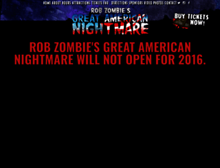 greatamericannightmare.com screenshot