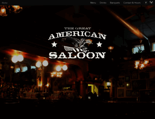 greatamericansaloon.com screenshot