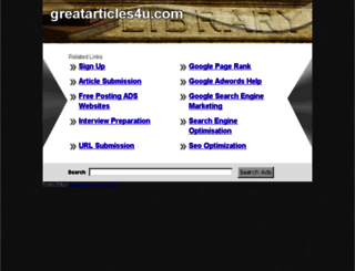 greatarticles4u.com screenshot
