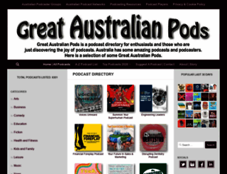 greataustralianpods.com screenshot