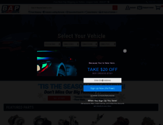 greatautoparts.com screenshot