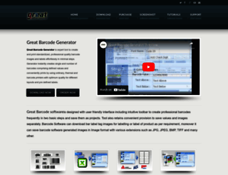 greatbarcodegenerator.com screenshot
