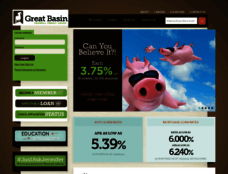 greatbasin.org screenshot