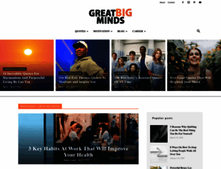 greatbigminds.com screenshot