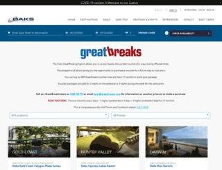 greatbreaks.com screenshot