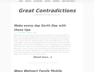 greatcontradictions.com screenshot
