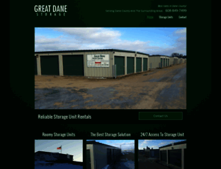 greatdanestorage.com screenshot