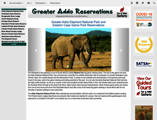 greater-addo.com screenshot