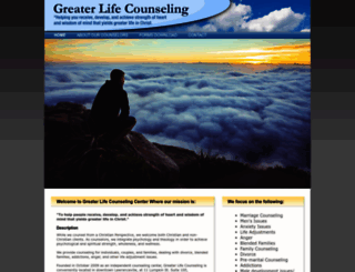 greaterlifecounseling.com screenshot