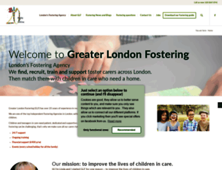 greaterlondonfostering.org screenshot