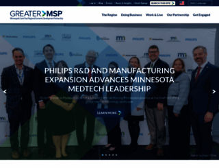 greatermsp.org screenshot