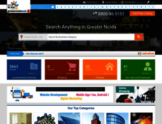 greaternoidaweb.com screenshot
