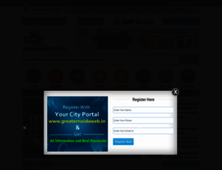 greaternoidaweb.in screenshot