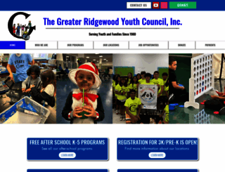 greaterridgewoodyouthcouncil.org screenshot