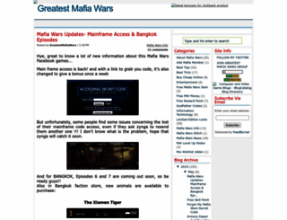 greatestmafiawars.blogspot.com screenshot