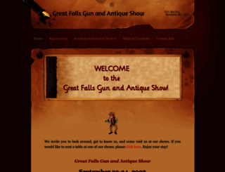 greatfallsgunshow.net screenshot