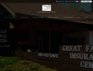 greatfallsinsurancecenter.com screenshot