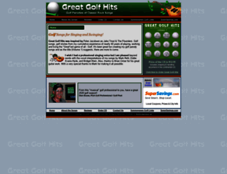 greatgolfhits.com screenshot