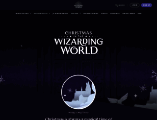 greathall.wizardingworld.com screenshot