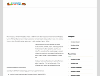 greathonduranfood.com screenshot