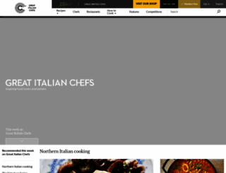 greatitalianchefs.com screenshot