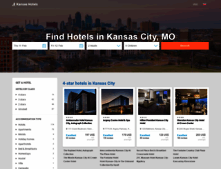 greatkansascityhotels.com screenshot