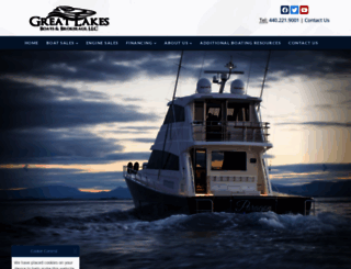 greatlakesboatsandbrokerage.com screenshot