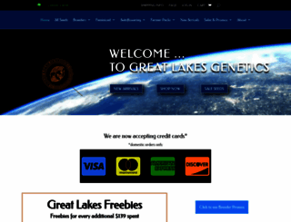 greatlakesgenetics.com screenshot