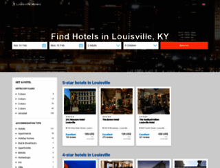 greatlouisvillehotels.com screenshot