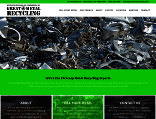 greatmetalrecycling.com screenshot