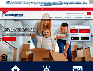 greatnwfcu.com screenshot