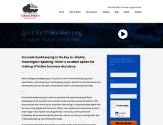 greatperthbookkeeping.com.au screenshot