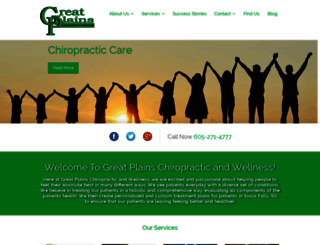 greatplainschiropractic.com screenshot