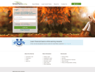 greatplainslending.com screenshot