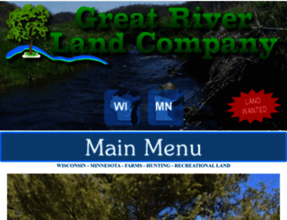 greatriverlandcompany.com screenshot