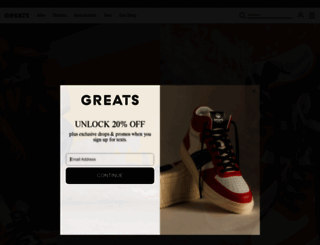 greatsbrand.com screenshot