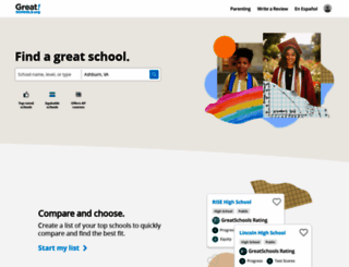 greatschools.networkforgood.com screenshot