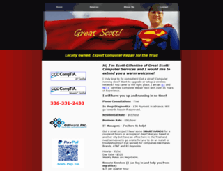 greatscottservice.com screenshot