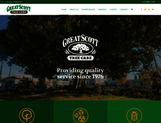 greatscotttreecare.com screenshot