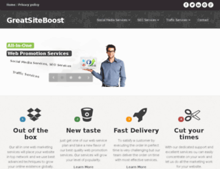 greatsiteboost.com screenshot
