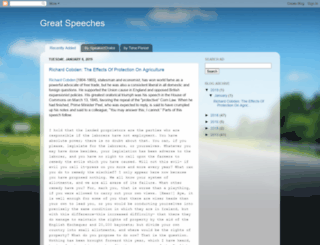 greatspeeches.net screenshot