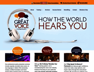 greatvoice.com screenshot
