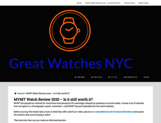 greatwatches.nyc screenshot